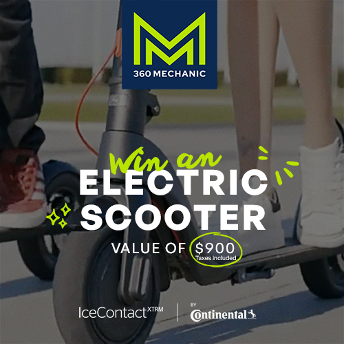 win an electric scooter